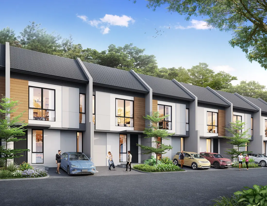 Chelia 6 — Streetscape Dusk, Keluarga, Pohon Rindang