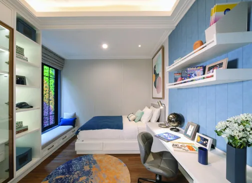 Kamar Anak — Blue Theme, Storage Shelves (Ideas & Inspiration)