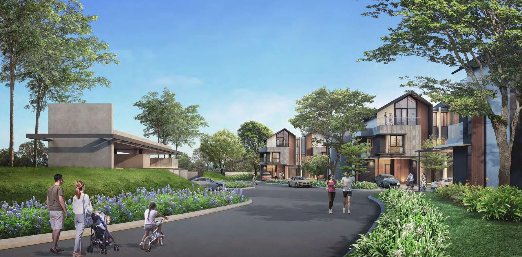 Vanica Residence — Modern Tropis di Southern The Florana, Summarecon Crown Gading