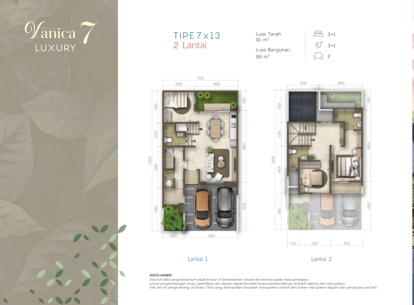 Vanica 7 Luxury — Floorplan