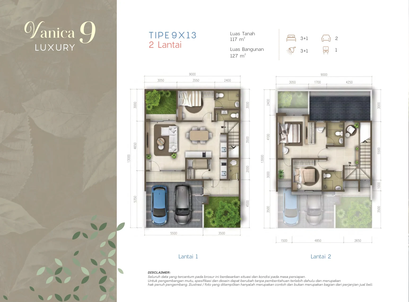 Vanica 9 Luxury — Floorplan