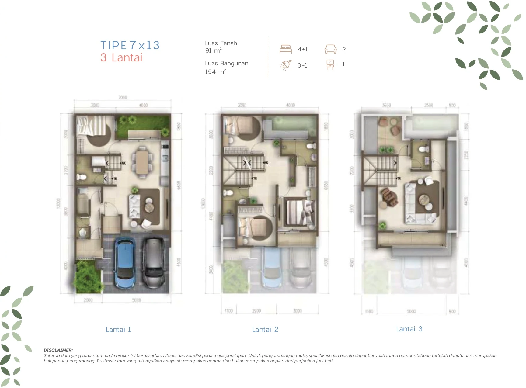 Vanica 7 Premium — Floorplan