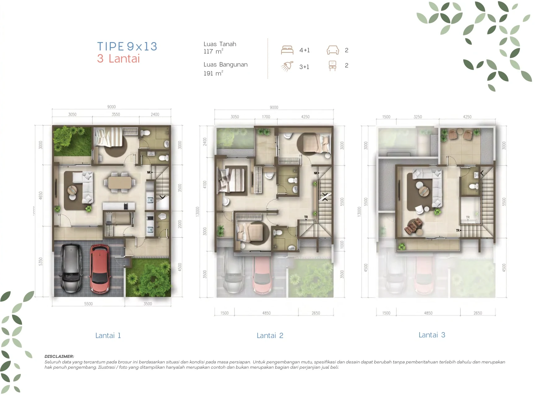 Vanica 9 Premium — Floorplan