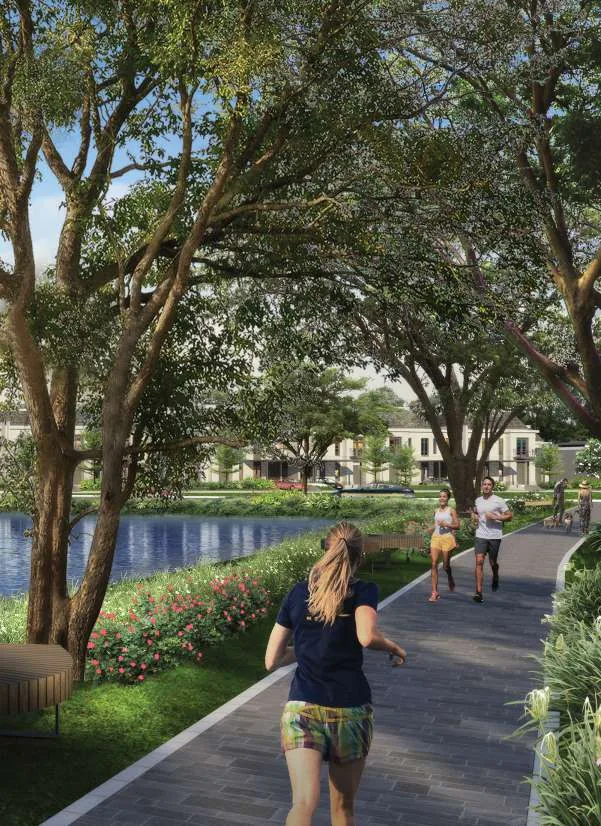 Taman Walking Path Cluster — Green Corridor, Jogging Area