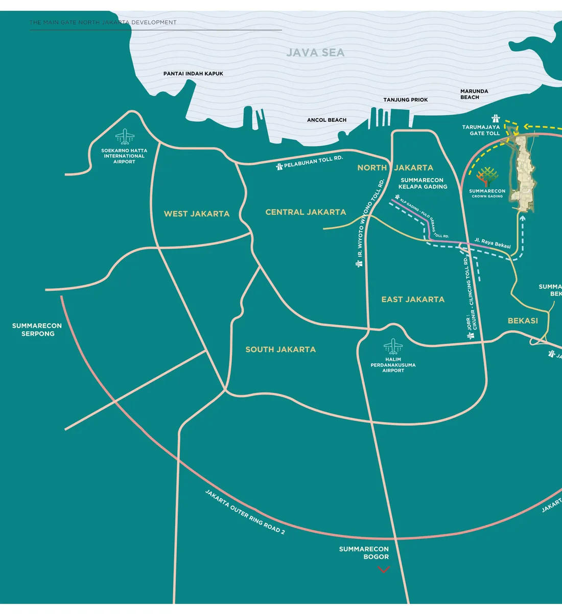 Summarecon Crown Gading — Lokasi Strategis Tarumajaya, Koridor Utara-Timur Jakarta